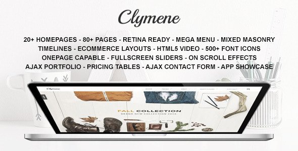Clymene - Multipurpose HTML5 Template
 TFx