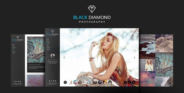 DIAMOND - Photography Website Template
 TFx