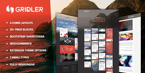 Gridler - Masonry Blog & Portfolio WordPress Theme
 TFx
