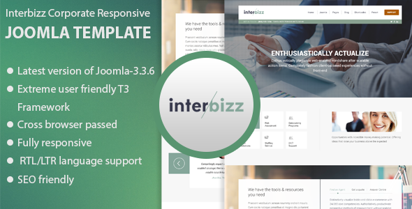 Interbizz Corporate Responsive Joomla Template
 TFx
