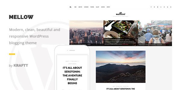 Mellow - Modern Responsive WordPress Blog Theme
 TFx