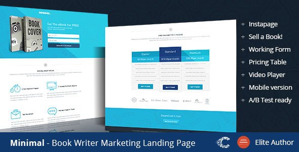 Minimal Instapage Landing Page
 TFx