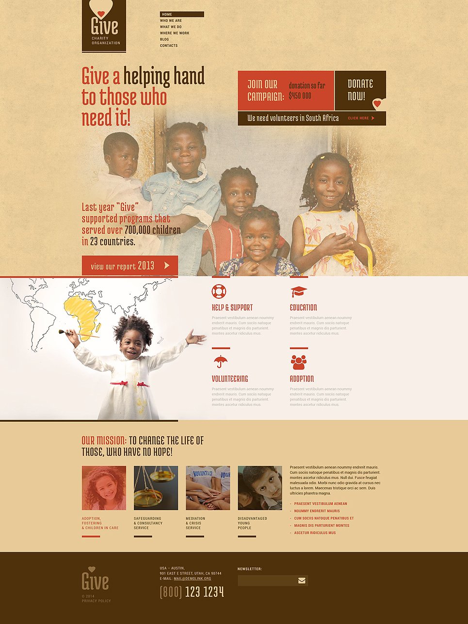 Power of Hope Community WordPress Theme TMT