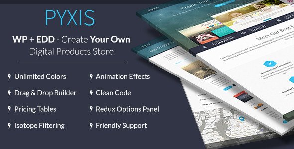 Pyxis - A Creative Digital Products Shop & Blog
 TFx