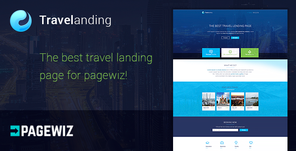 Travel landing page for pagewiz
 TFx