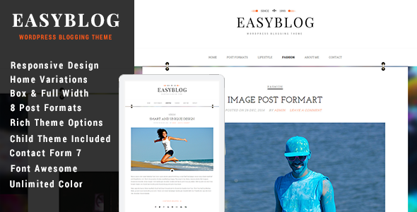 Easyblog - Responsive WordPress Blog Theme
 TFx