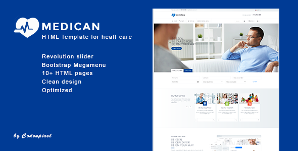 Medican - Health, Medical, Hospital Template
 TFx
