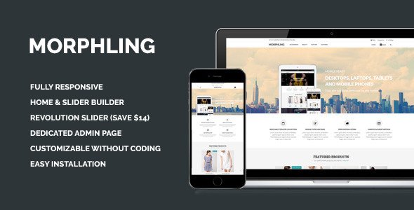 Morphling - Responsive Zen Cart Template
 TFx