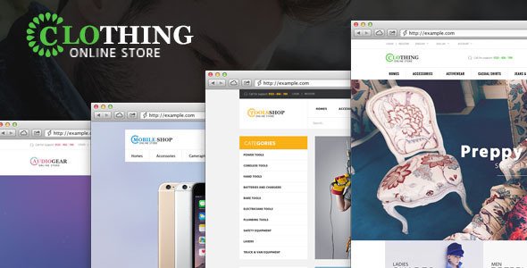 Ves Clothing Magento Theme
 TFx
