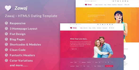 Zawaj - Dating Template
 TFx