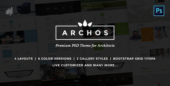 Archos - Premium PSD Theme for Architects
 TFx