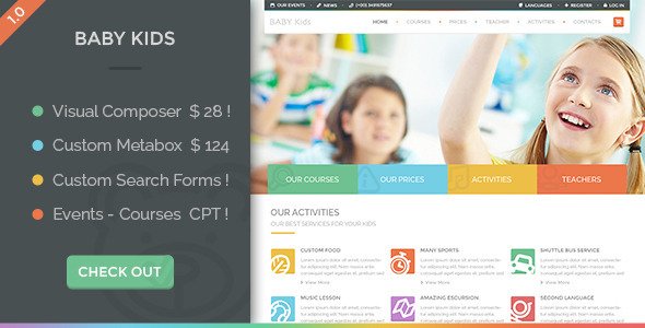 Baby Kids - Education Primary School For Children
 TFx