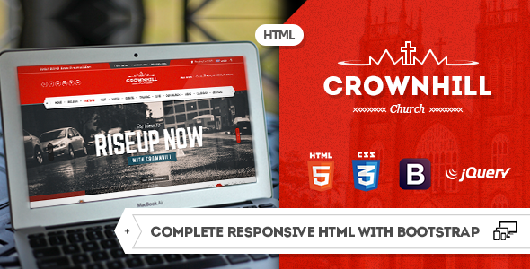 Crownhill - Responsive HTML5 Church Template
 TFx