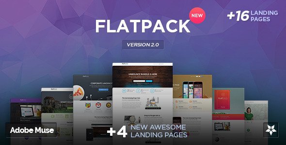 FLATPACK - Multipurpose Muse Template Pack
 TFx