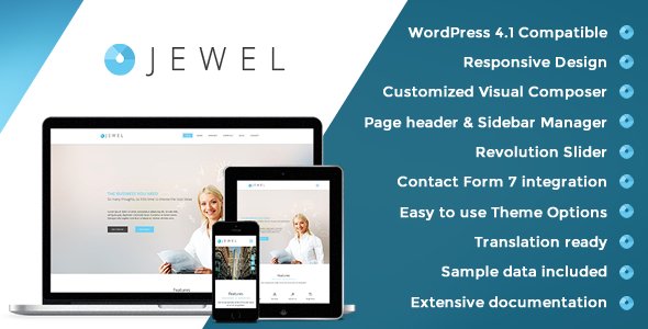 Jewel - Responsive Business WordPress Theme
 TFx
