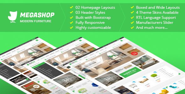 Megashop - Premium Responsive Prestashop Theme
 TFx