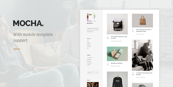 Mocha: Minimal Grid-Based Template
 TFx