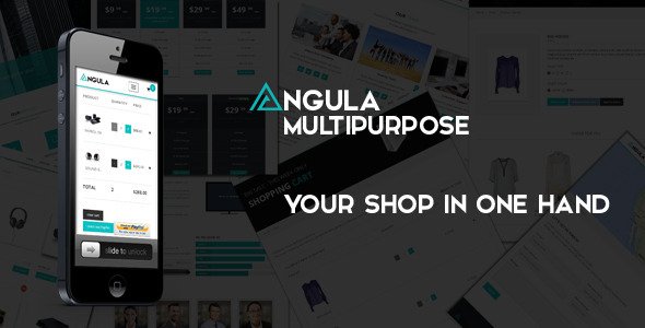 ANGULA - Multipurpose Template
 TFx