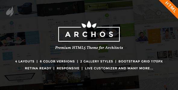 Archos - HTML5 Template for Architects
 TFx