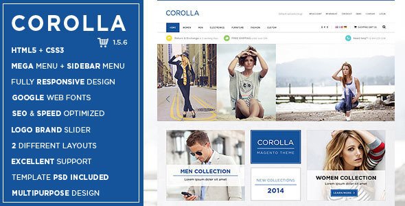 Corolla - Responsive Multipurpose OpenCart Theme
 TFx