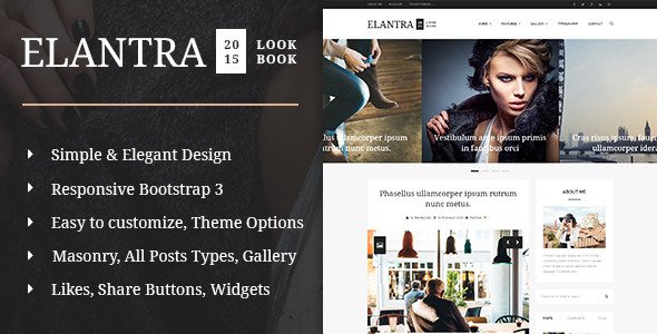 Elantra 2015 - Elegant Personal Blogging Theme
 TFx