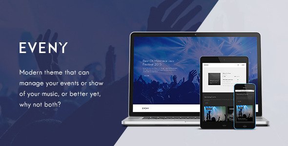 Eveny - Events, Music & Gallery WordPress Theme
 TFx