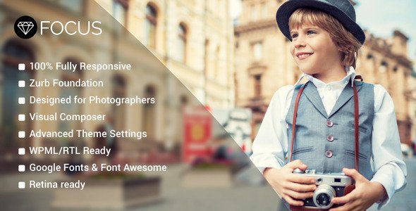 Focus - Photography WordPress Theme
 TFx