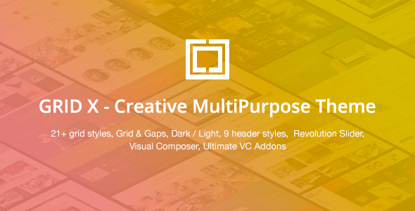GRID X - Creative MultiPurpose Theme
 TFx