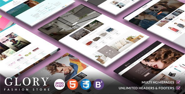 Glory - Multipurpose WooCommerce WordPress Theme
 TFx