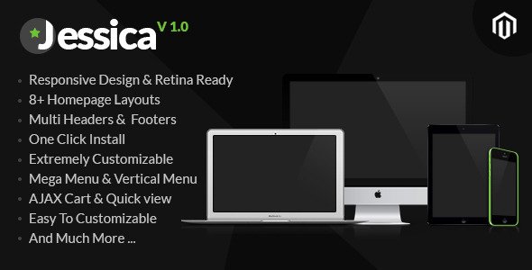 Jessica - Multi-Purpose Fluid Responsive Theme
 TFx