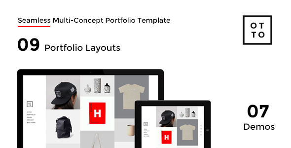 OTTO - Seamless Multi-Concept Portfolio Template
 TFx