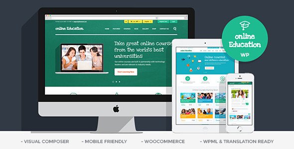 Online Education | Learning System Wordpress Theme
 TFx