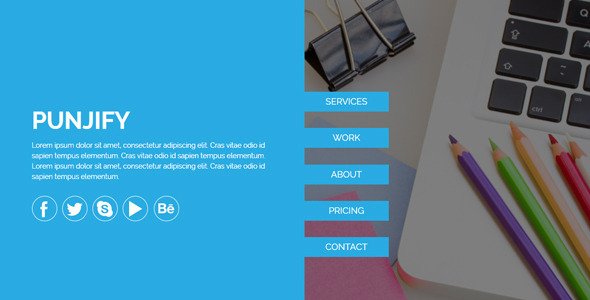 Punjify - Corporate Muse Template
 TFx