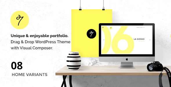 SEVEN - Minimal Portfolio / Agency WordPress Theme
 TFx
