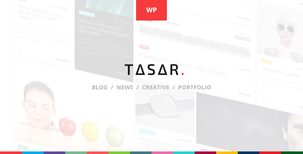 TASAR - Creative Portfolio & Frontend Blog Publish
 TFx
