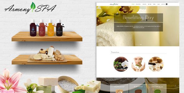 Armony Spa - Beauty Salon Responsive Theme
 TFx