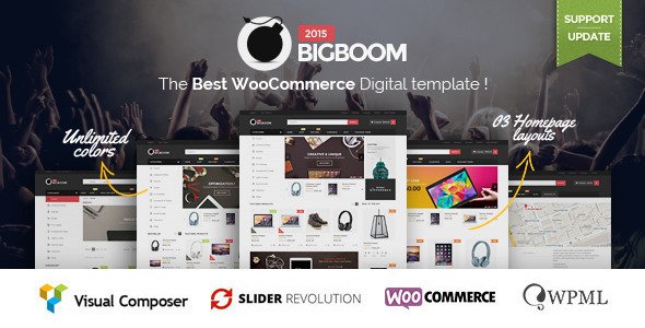 Bigboom - Responsive Ecommerce Wordpress Theme
 TFx