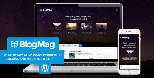 BlogMag - Blogging and Magazine WordPress theme
 TFx