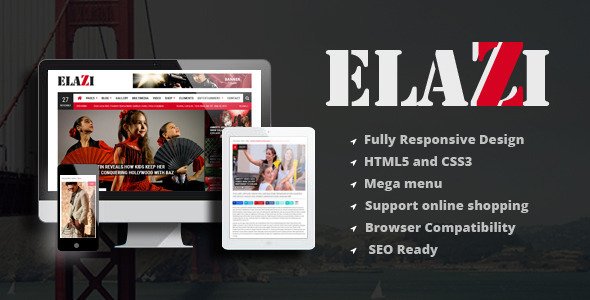 Elazi magazine WordPress theme
 TFx