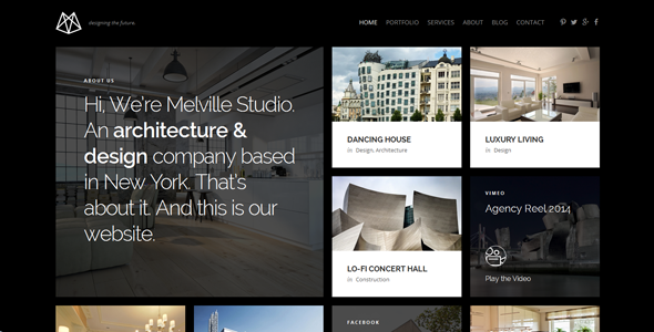 Melville – Architect Builder Designer HTML5
 TFx