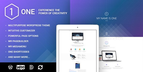 ONE - Multipurpose WordPress Theme for WooCommerce
 TFx