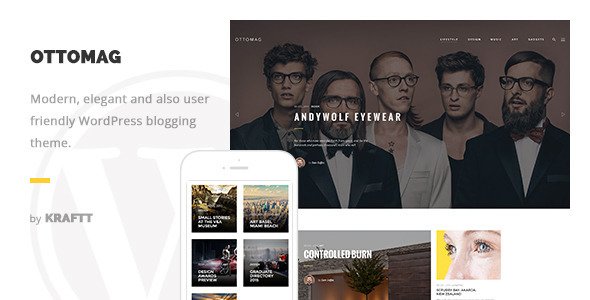 Ottomag - Responsive WordPress Magazine/Blog Theme
 TFx