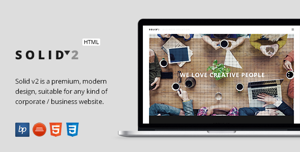Solid v2 - Responsive Business HTML5 Template
 TFx