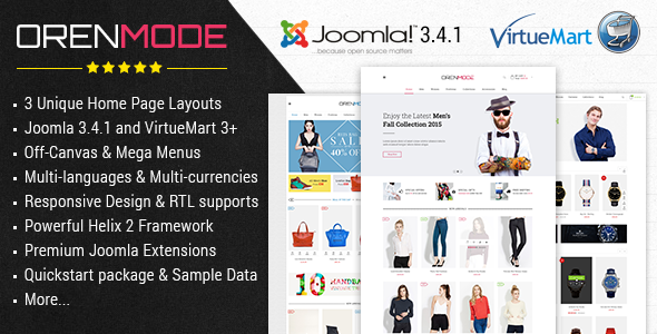 Vina OrenMode - Multipurpose Virtuemart 3 Template
 TFx