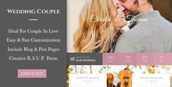 Wedding Couple - Love Page For Wedding Cerimony
 TFx