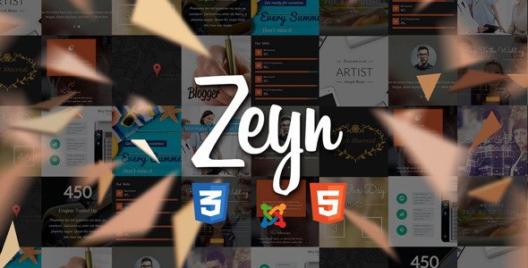 Zeyn | The Joomla Template
 TFx