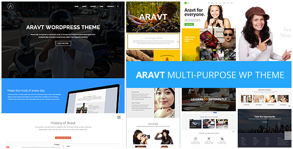 Aravt - Creative MultiPurpose Theme
 TFx