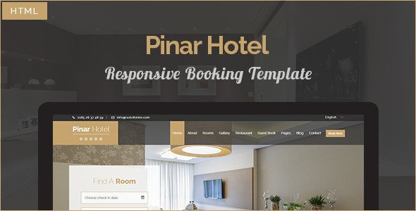 Pinar Hotel - Responsive Booking Template
           TFx
