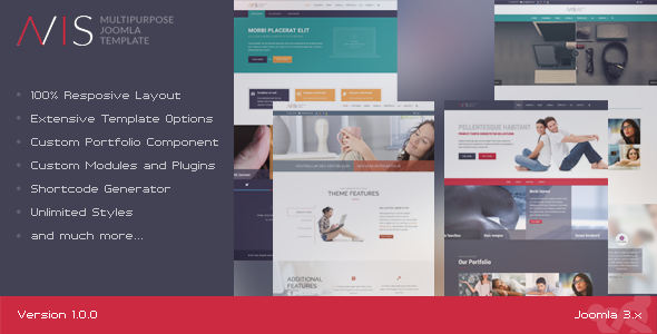 Avis - Joomla Template
           TFx