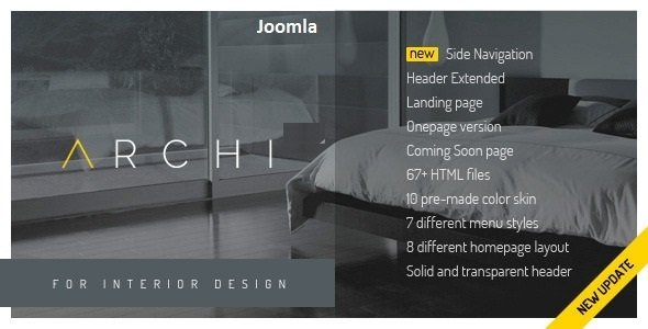 Archi - Interior Design Joomla Template
           TFx